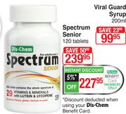 Dis-Chem Spectrum Senior 120 Tablets