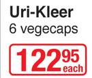 Uri-Kleer 6 Vegecaps-Each