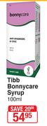 Tibb Bonnycare Syrup-100ml