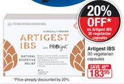 Artigest IBS 30 Vegetarian Capsules