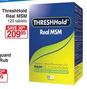 ThreshHold Real MSM 120 Tablets