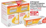 Arthroguard Everyday Protection Joint Protection & Support Banded Pack 90 Cap Plus Free 90 Cap-Per P