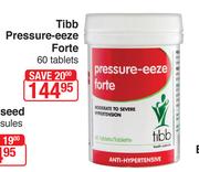Tibb Pressure-Eeze Forte 60 Tablets