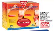 ArthAway Chronic Value Pack 90 Caplets Plus 90 Caplets-Per Pack