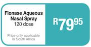 Flonase Aqueous Nasal Spray 120 Dose