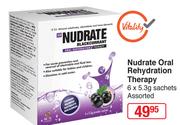 Nudrate Oral Rehydration Therapy Sachets Assorted-6 x 5.3g
