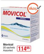 Movicol 20 Sachets Assorted