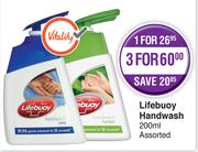 Lifebuoy Handwash Assorted-3 x 200ml