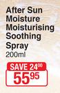 Nivea Sun After Sun Moisture Moisturising Soothing Spray-200ml