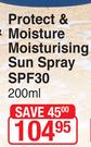 Nivea Sun Protect & Moisture Moisturising Sun Spray SPF30-200ml
