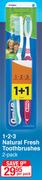 Oral B 1. 2. 3 Natural Fresh Toothbrushes-2 Pack Per Pack