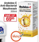 Andolex Antibacterial Mouthwash-200ml