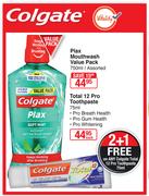 Colgate Total 12 Pro Toothpaste-75ml Each