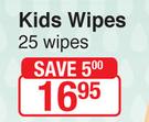 Johnson's Gentle Protect Kids Wipes-25 Wipes