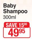 Johnson's Baby Shampoo-300ml