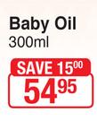 Johnson's Baby Oil-300ml