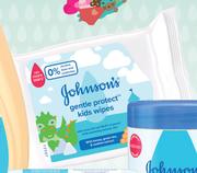 Johnson's Gentle Protect Kids Wipes-25 Wipes