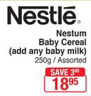Nestle Nestum Baby Cereal (Add Any Baby Milk)-250g