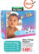 Baby Things Nappies-Per Pack