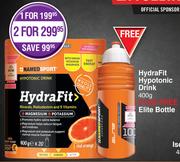 Named Sport Hydra Fit Hypotonic Drink-400g Plus Free Named Sport Elite Bottle