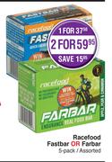 Racefood Fastbar Or Farbar Assorted-2 x 5 Pack