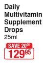 Vi-Daylin Daily Multivitamin Supplement Drops-25ml