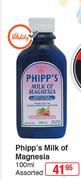 Phipp's Milk Of Magnesia Assorted-100ml
