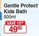 Johnson's Gentle Protect Kids Bath-500ml