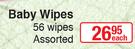 Himalaya Baby Wipes 56 Wipes Assorted-Each