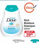 Baby Dove Rich Moisture Shampoo-200ml