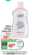 Baby Things Baby Oil-400ml