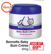 Bennetts Baby Bum Creme-300g