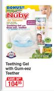 Nuby Teething Gel With Gum-Eez Teether