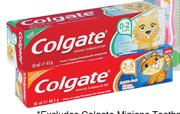 Colgate Kids Toothbrush 0-2 Years Or 2-5 Years-Each