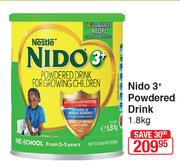 Nestle Nido 3+ Powdered Drink-1.8Kg 