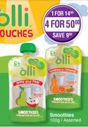 Olli Pouches Smoothies Assorted-4 x 100g