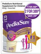 Pediasure Nutritional Supplement For Children Assorted-2 x 850g