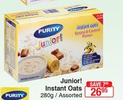 Purity Junior Instant Oats Assorted-280g