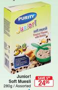 Purity Junior Soft Muesli Assorted-280g