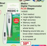 Medic+ Digital Thermometer Plus Beeper