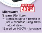 Tommee Tippee Microwave Steam Sterilizer