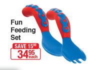 Nuby Fun Feeding Set-Each