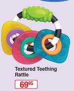 Playgro Textured Teething Rattle