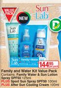 Sun Lab Family And Water Kit Value Pack-Per Pack