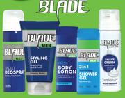 Blade Men Styling Gel 50ml Or 3 In 1 Shower Gel 50ml-Each