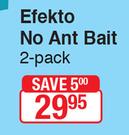 Efecto No Ant Bait 2 Pack