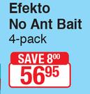 Efecto No Ant Bait 4 Pack