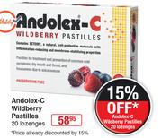 Andolex-C Wildberry 20 Lozenges