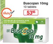 Buscopan 10 mg 10 Tablets