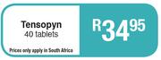 Tensopyn 40 Tablets